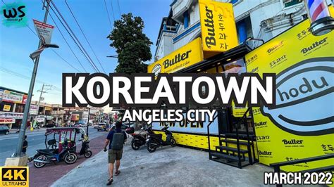 Korean Town in Angeles City .